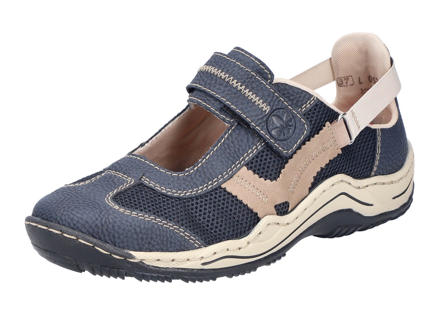 Rieker Slipper mit verstellbarer Klettspange